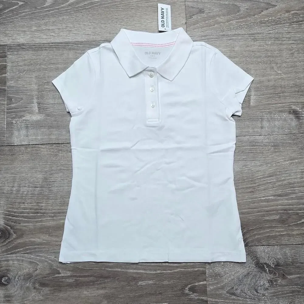 school uniform Jersey-knit polo girls for girls size S (6-7 )